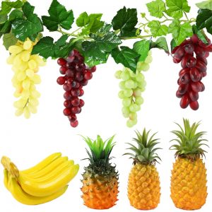 Artificial Fruits Grapes Pineapple Decoration